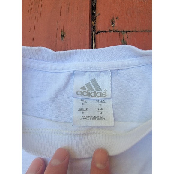 Vintage Adidas Texas Rangers Shirt Mens Medium MLB Baseball Team 2000s - Picture 4 of 7